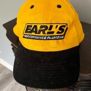 Yellow and Black Cap